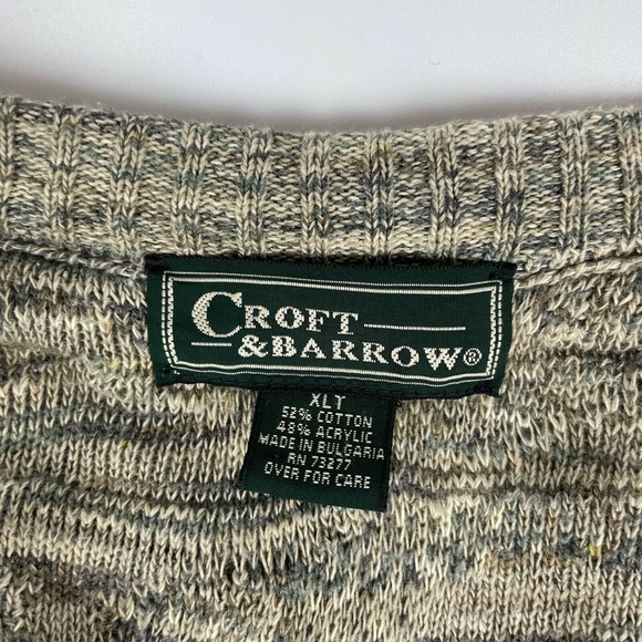 Vintage Croft & Barrow Men's XLT Coogi Style 3D - Picture 5 of 5
